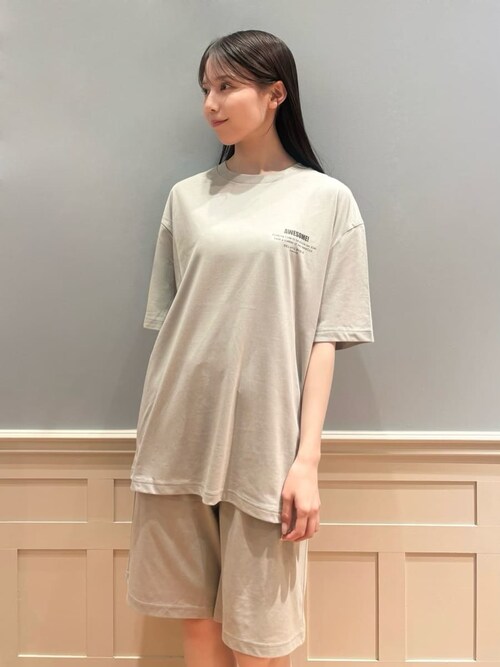 セール】【HOMME】【接触冷感】スーピマコットンロゴTシャツ