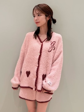 「アイテム（ルームウェア）」を使った、gelato piqueさん（レディース・156cm）の秋コーディネート