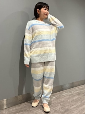 「アイテム（ルームウェア/パジャマ）」を使った、gelato piqueさん（レディース・153cm）の秋コーディネート