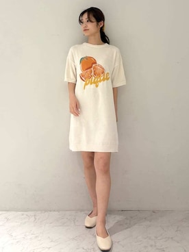 「アイテム（ルームウェア/パジャマ）」を使った、gelato piqueさん（レディース・163cm）の夏コーディネート