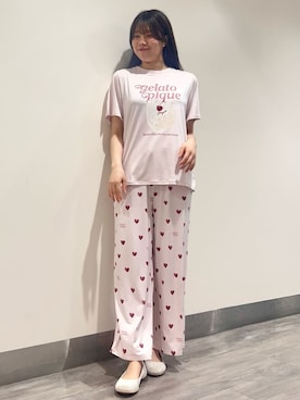「らくちん」｜gelato piqueさん（レディース・165cm）の春コーディネート