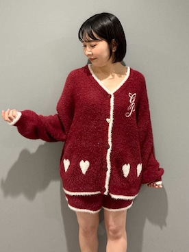 「アイテム（ルームウェア）」を使った、gelato piqueさん（レディース・153cm）の秋コーディネート