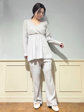 「コットン」｜gelato piqueさん（レディース・158cm）の秋コーディネート