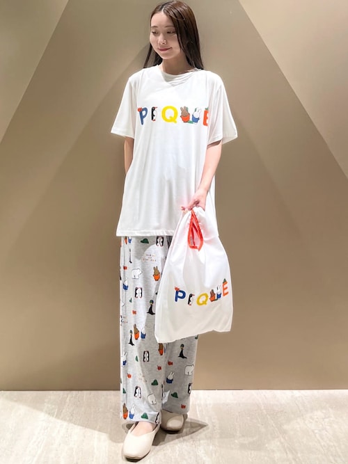Dick Bruna】【接触冷感】総柄ロングパンツ（ルームウェア