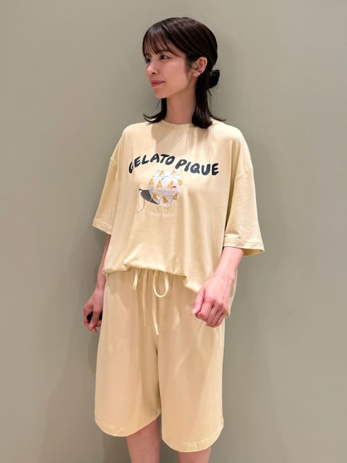 セール】【HOMME】【接触冷感】レーヨン夏祭りプリントTシャツ
