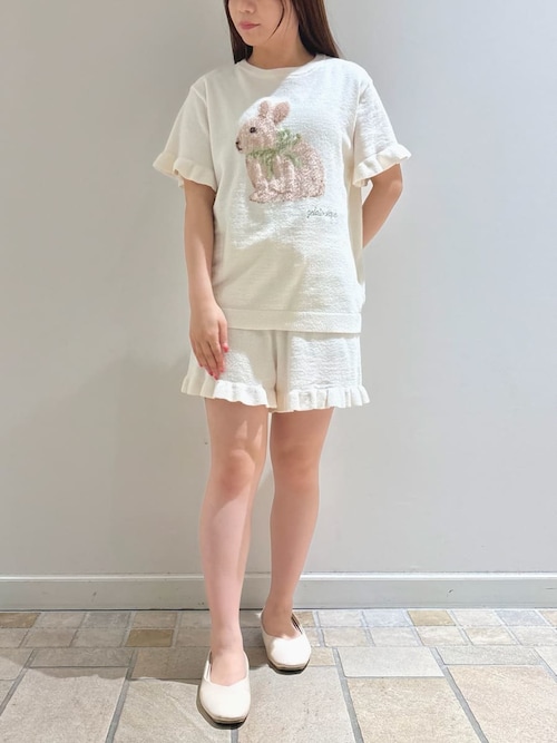 エアリーモコラビットジャガードプルオーバー（ルームウェア/パジャマ