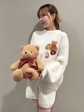 「アイテム（ルームウェア/パジャマ）」を使った、gelato piqueさん（レディース・158cm）の秋コーディネート