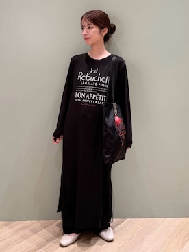 「アイテム（ルームウェア）」を使った、gelato piqueさん（レディース・156cm）の秋コーディネート