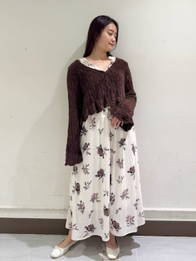 「アイテム（ルームウェア/パジャマ）」を使った、gelato piqueさん（レディース・160cm）の秋コーディネート