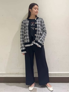 「アイテム（ルームウェア/パジャマ）」を使った、gelato piqueさん（レディース・160cm）の秋コーディネート