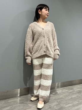 「アイテム（ルームウェア）」を使った、gelato piqueさん（レディース・153cm）の秋コーディネート