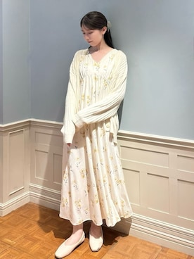 「アイテム（ルームウェア）」を使った、gelato piqueさん（レディース・161cm）の春コーディネート