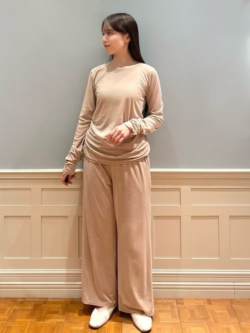 セール】ベロアロンT（ルームウェア/パジャマ）｜gelato pique