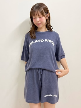 「プルオーバー」｜gelato piqueさん（レディース・161cm）の夏コーディネート