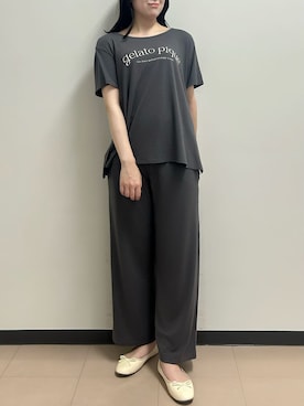 「アイテム（ママ＆ベビー）」を使った、gelato piqueさん（レディース・163cm）の夏コーディネート