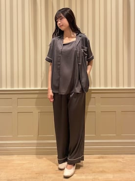 「アイテム（ルームウェア）」を使った、gelato piqueさん（レディース・160cm）の夏コーディネート