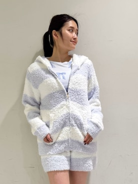 「アイテム（ルームウェア）」を使った、gelato piqueさん（レディース・160cm）の秋コーディネート