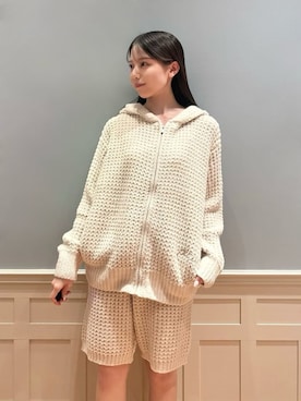 「アイテム（ルームウェア/パジャマ）」を使った、gelato piqueさん（レディース・161cm）の秋コーディネート