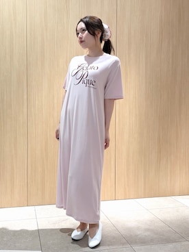 「アイテム（ルームウェア）」を使った、gelato piqueさん（レディース・158cm）の春コーディネート