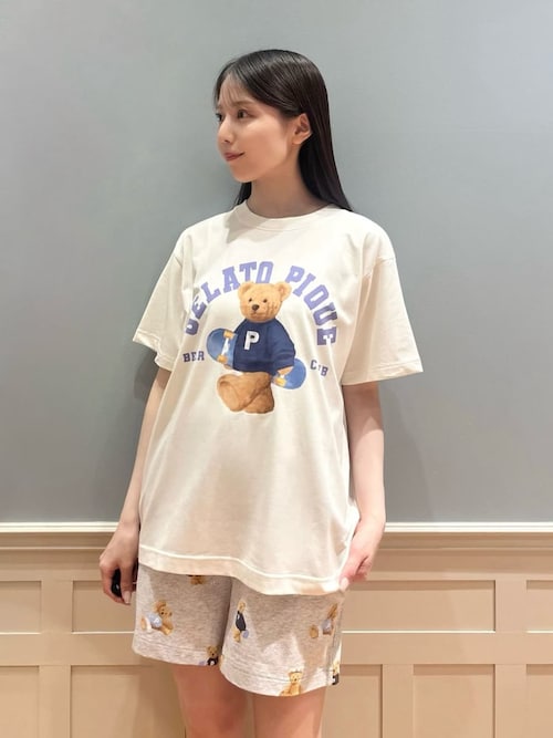 ONLINE限定】スポーティーベアワンポイントTシャツ＆総柄