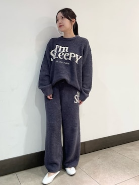 「アイテム（ルームウェア/パジャマ）」を使った、gelato piqueさん（レディース・158cm）の秋コーディネート