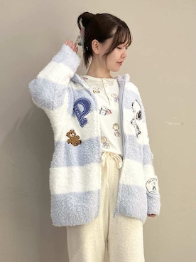 「アイテム（ルームウェア）」を使った、gelato piqueさん（レディース・158cm）の秋コーディネート