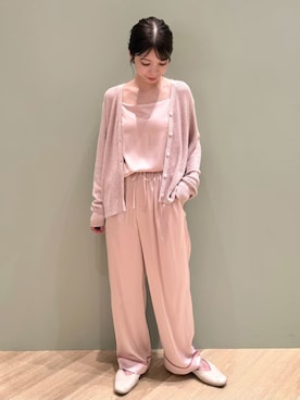「アイテム（ルームウェア）」を使った、gelato piqueさん（レディース・156cm）の夏コーディネート