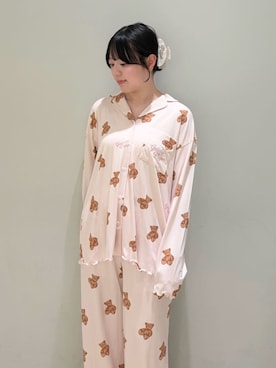 「アイテム（その他ルームウェア）」を使った、gelato piqueさん（レディース・158cm）の秋コーディネート