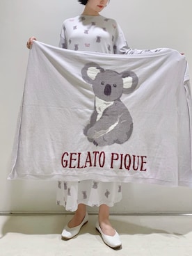 「アイテム（インテリア）」を使った、gelato piqueさん（レディース・155cm）の夏コーディネート