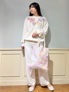 「アイテム（ルームウェア/パジャマ）」を使った、gelato piqueさん（レディース・158cm）の冬コーディネート