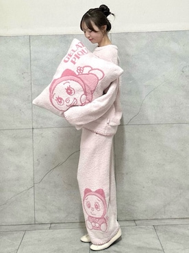 「アイテム（寝具）」を使った、gelato piqueさん（レディース・166cm）の冬コーディネート