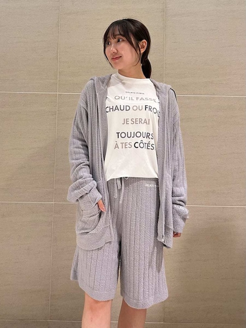 調温スムーズィー セットアップ 新品未使用 ジェラートピケ セール】【HOMME】調温スムーズィーパーカ（ルームウェア/パジャマ