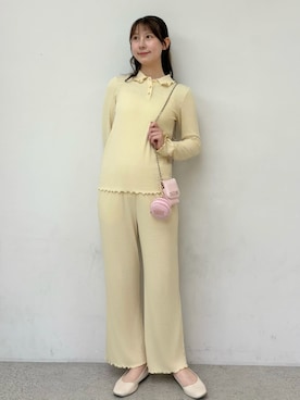「アイテム（ポーチ）」を使った、gelato piqueさん（レディース・165cm）の夏コーディネート