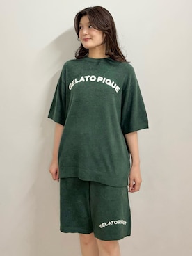 「プルオーバー」｜gelato piqueさん（レディース・164cm）の夏コーディネート