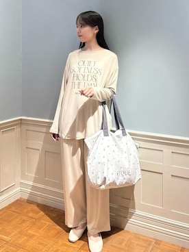 「リラックス」｜gelato piqueさん（レディース・161cm）の春コーディネート