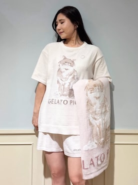 「アイテム（インテリア）」を使った、gelato piqueさん（レディース・158cm）の夏コーディネート