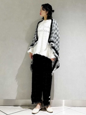 「アイテム（インテリア）」を使った、gelato piqueさん（レディース・168cm）の秋コーディネート