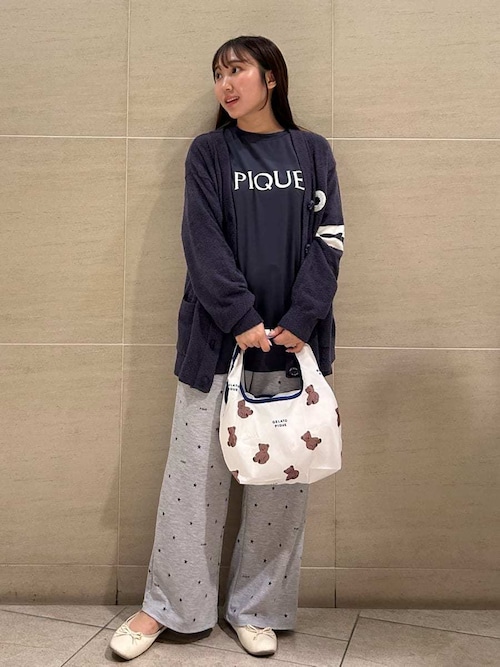 新品未使用gelato pique ジェラートピケ れーヨン ロゴルームウェア gelato pique ジェラートピケ カラフルレーヨンロゴBIGTシャツ