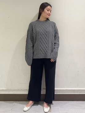 「アイテム（ルームウェア/パジャマ）」を使った、gelato piqueさん（レディース・160cm）の冬コーディネート