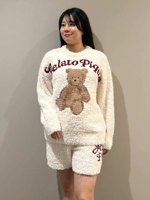 セール】【ONLINE限定】【HOLIDAY】ジェラートスノーベアジャガード