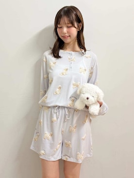 「アイテム（雑貨/ホビー、ホワイト系）」を使った、gelato piqueさん（レディース・161cm）の夏コーディネート