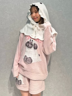 「アイテム（その他ルームウェア）」を使った、gelato piqueさん（レディース・156cm）の秋コーディネート