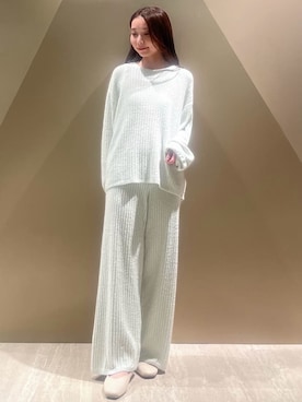 「アイテム（ルームウェア）」を使った、gelato piqueさん（レディース・150cm）の秋コーディネート