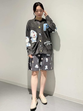 「アイテム（ルームウェア）」を使った、gelato piqueさん（レディース・162cm）の夏コーディネート