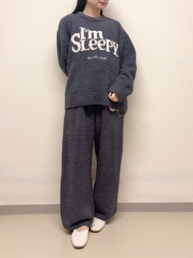 「アイテム（ルームウェア）」を使った、gelato piqueさん（レディース・151cm）の秋コーディネート