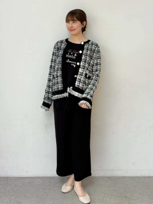 セール】【JOEL ROBUCHON】ドットワンポイントロンT（ルームウェア