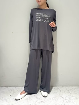 「アイテム（ルームウェア）」を使った、gelato piqueさん（レディース・150cm）の秋コーディネート