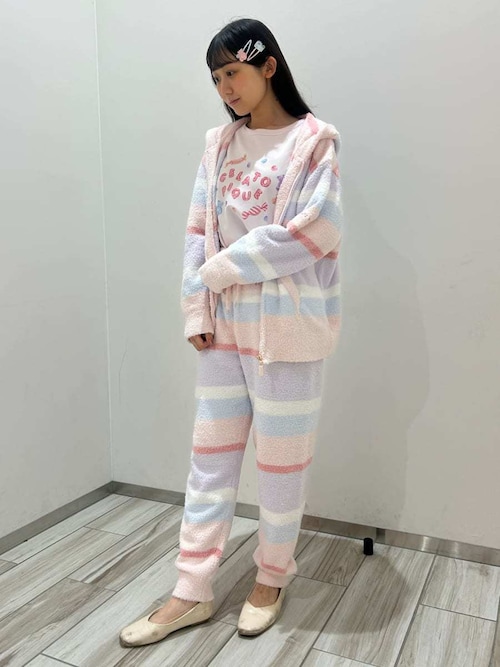 キャンディワンポイントロンT（ルームウェア/パジャマ）｜gelato