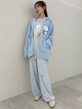 「アイテム（ルームウェア）」を使った、gelato piqueさん（レディース・158cm）の夏コーディネート