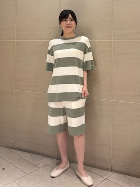 「プルオーバー」｜gelato piqueさん（レディース・160cm）の夏コーディネート